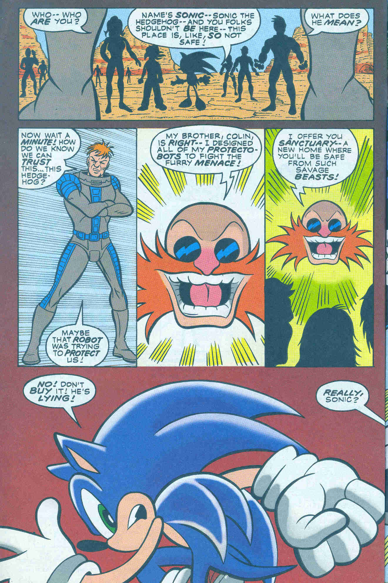Sonic - Archie Adventure Series March 2001 Page 07